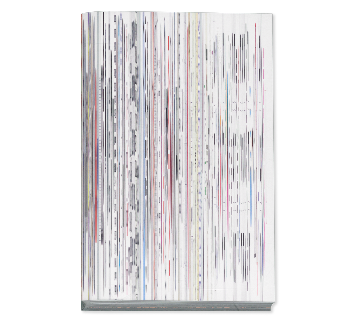 Cover of the typography glossary book 13 themes about typography designed by Orlando Brunner